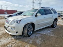 GMC salvage cars for sale: 2012 GMC Acadia Denali