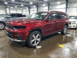 Jeep salvage cars for sale: 2021 Jeep Grand Cherokee l Limited