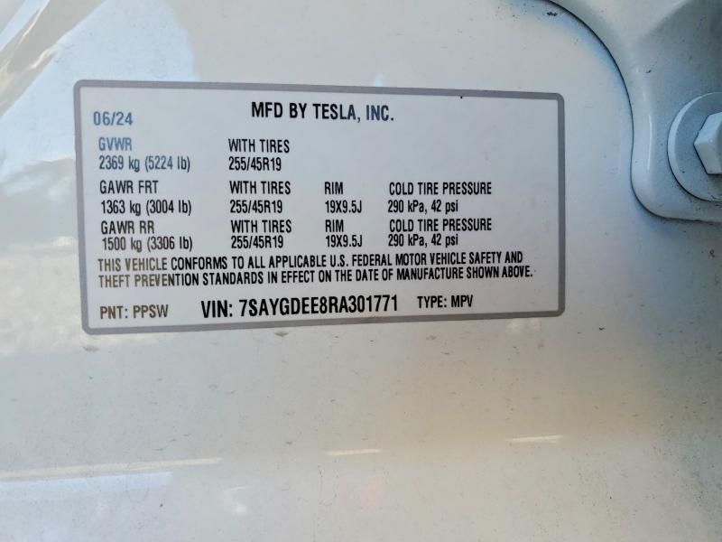 2024 Tesla Model y