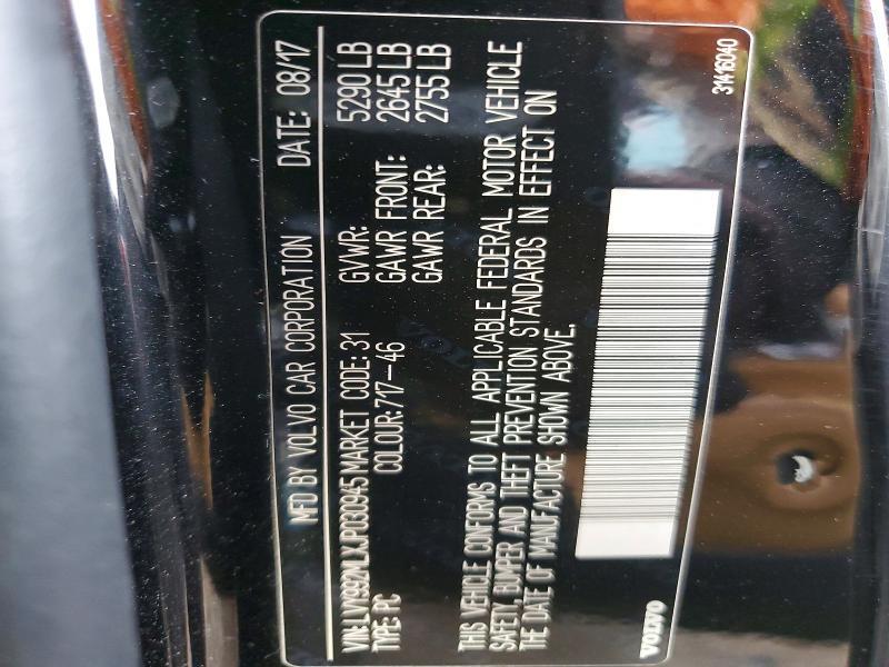 2018 Volvo S90 T6 Inscription