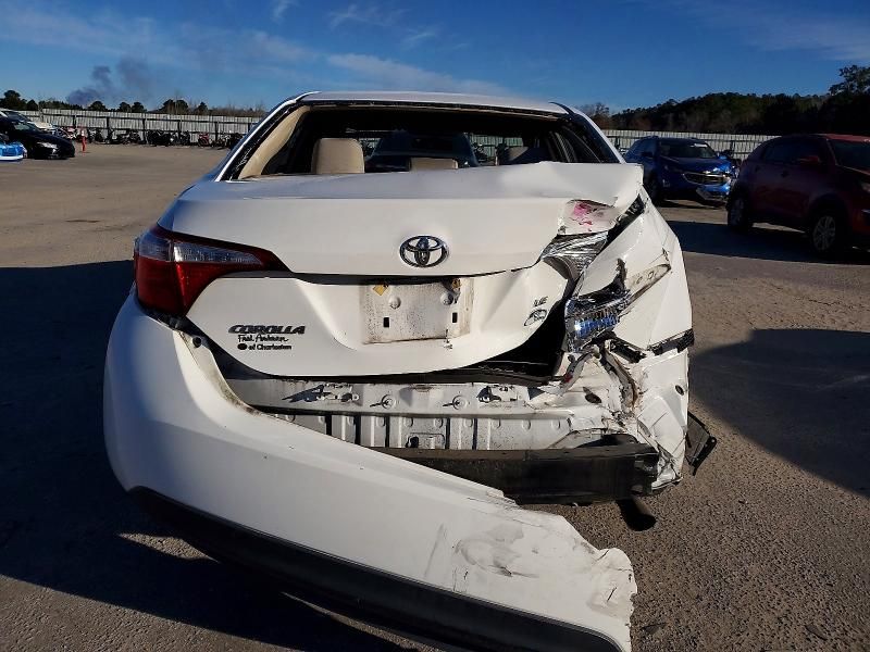 2016 Toyota Corolla l