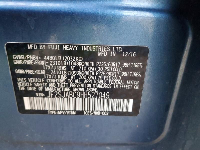 2017 Subaru Forester 2.5i