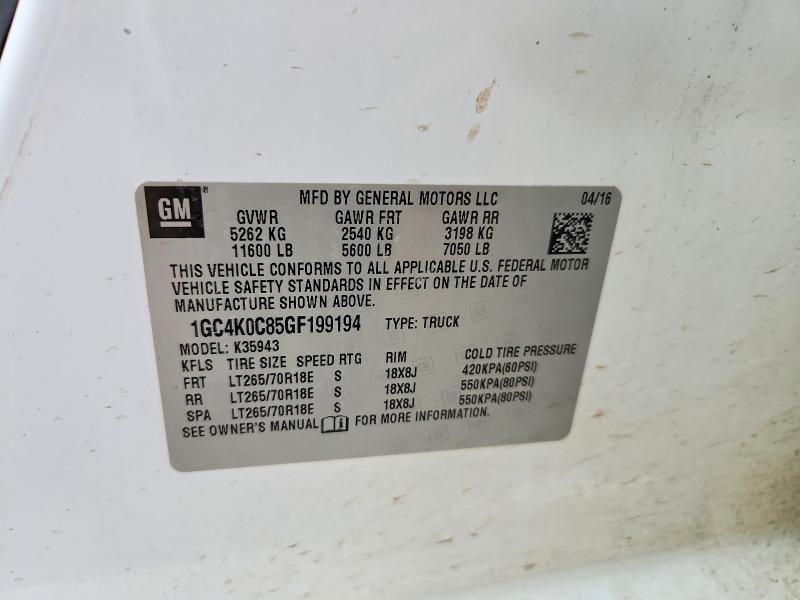 2016 Chevrolet Silverado K3500 ltz