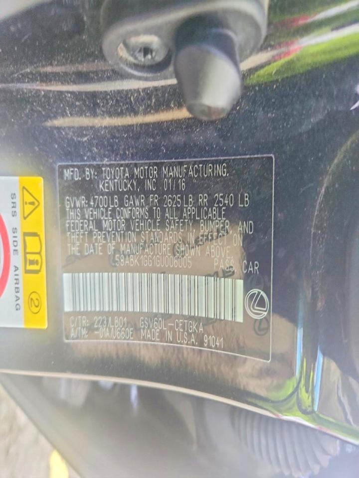 2016 Lexus Es 350