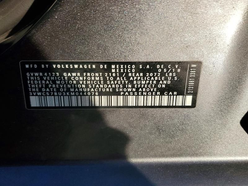 2019 Volkswagen Jetta s