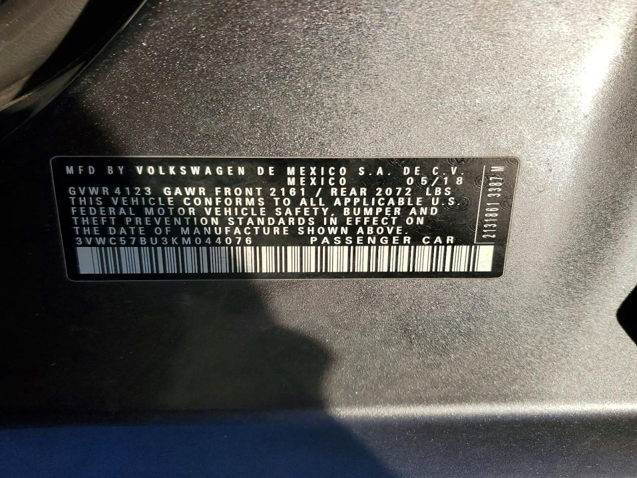 2019 Volkswagen Jetta s