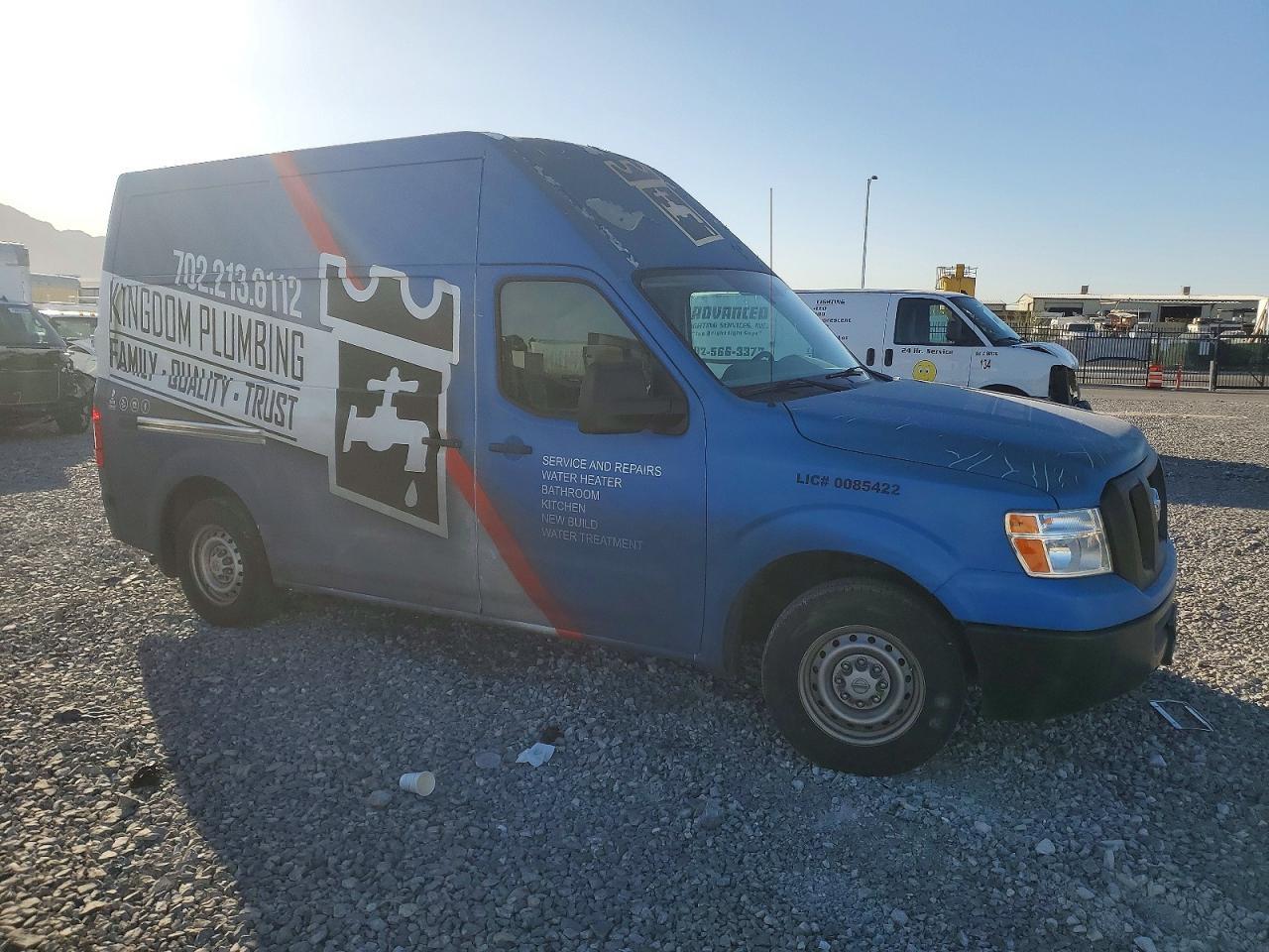 2021 Nissan NV 2500 Utility / Service Van