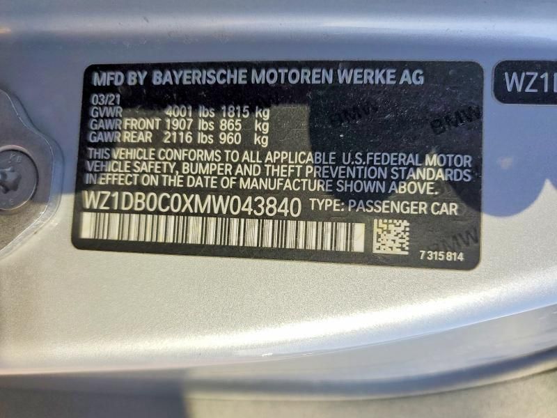 2021 Toyota Supra Base