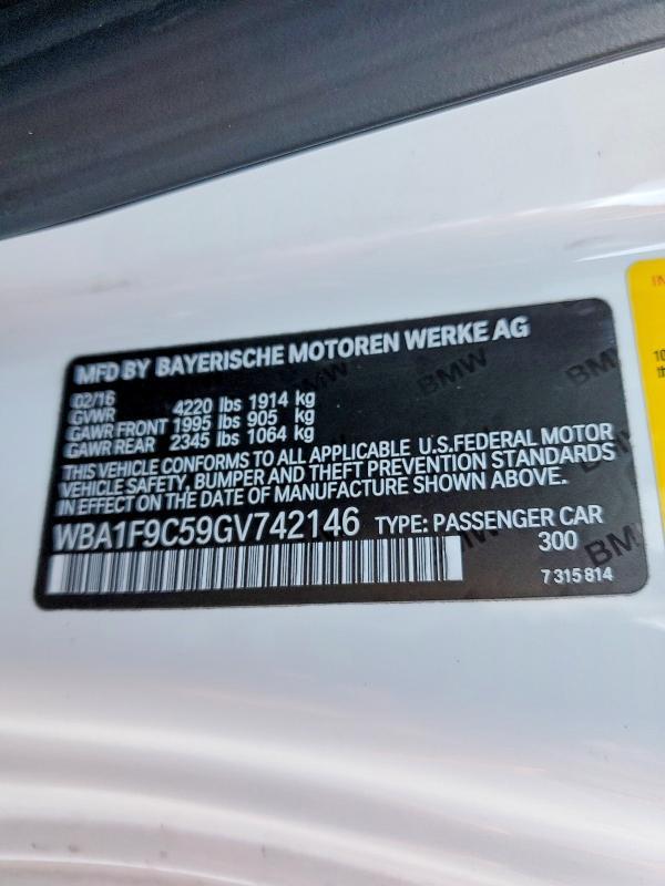 2016 BMW 228 i Sulev