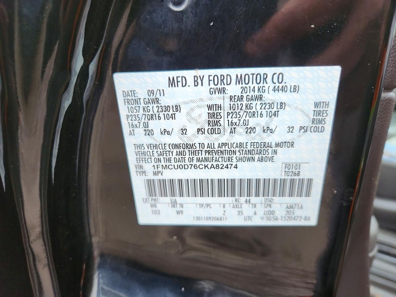 2012 Ford Escape xlt