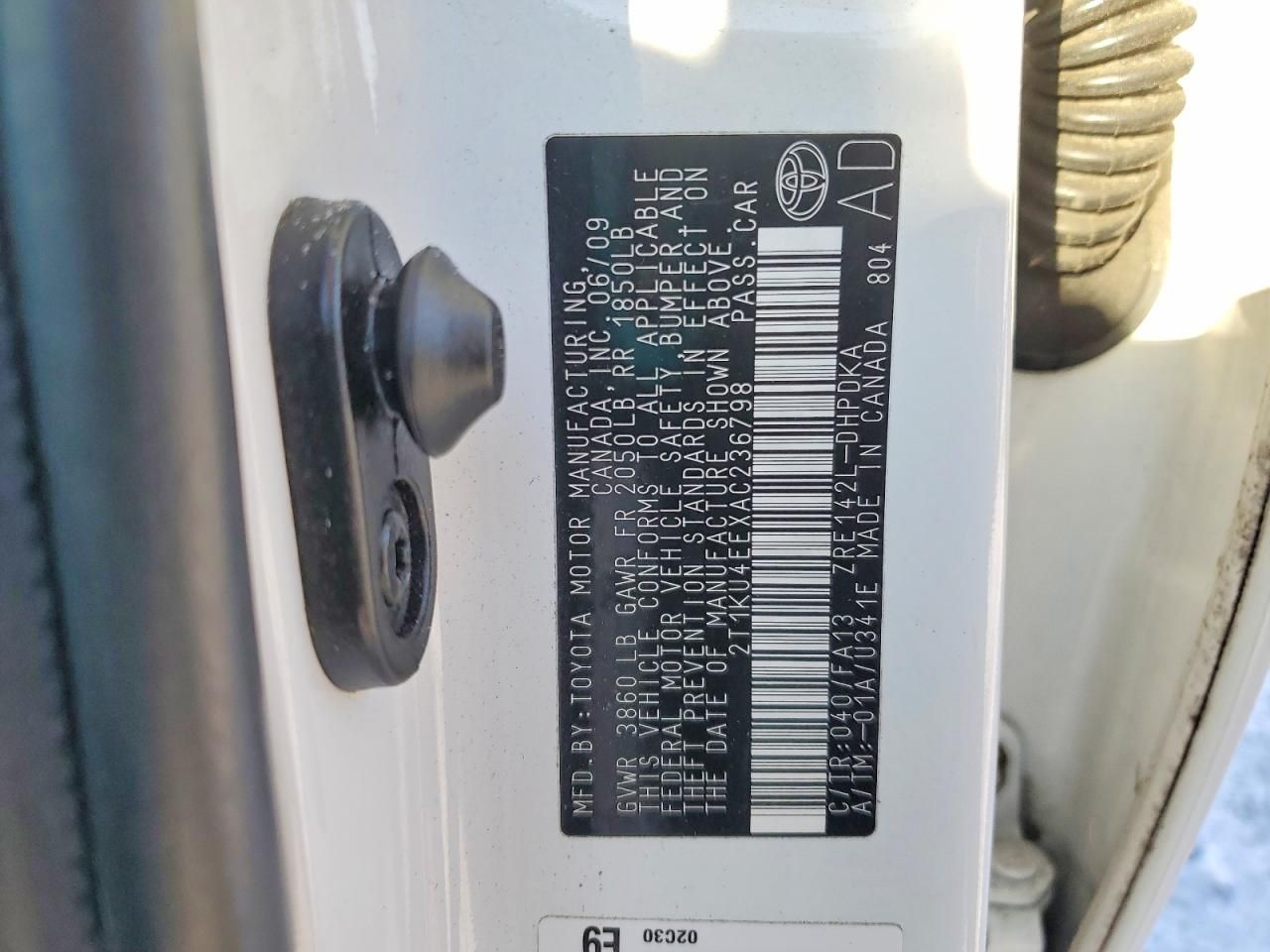 2010 Toyota Corolla Matrix