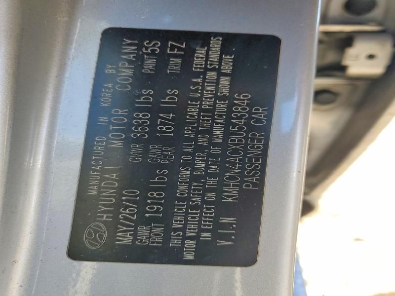 2011 Hyundai Accent gls