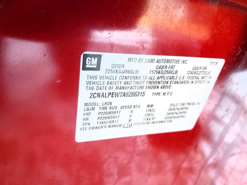 2010 Chevrolet Equinox lt
