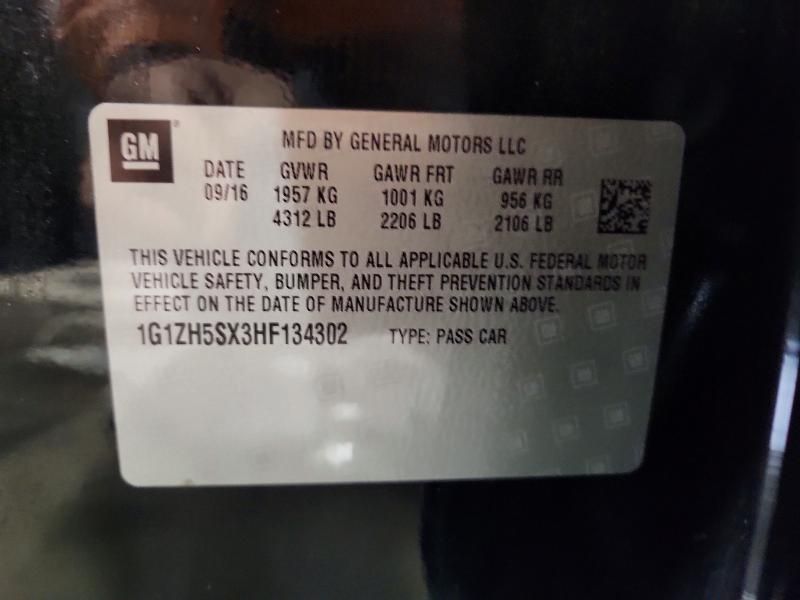 2017 Chevrolet Malibu Premier