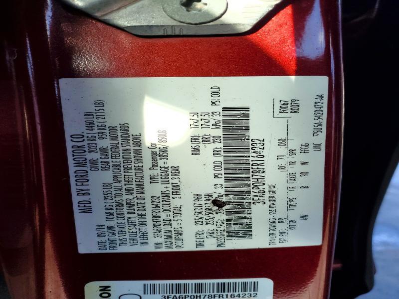 2015 Ford Fusion se