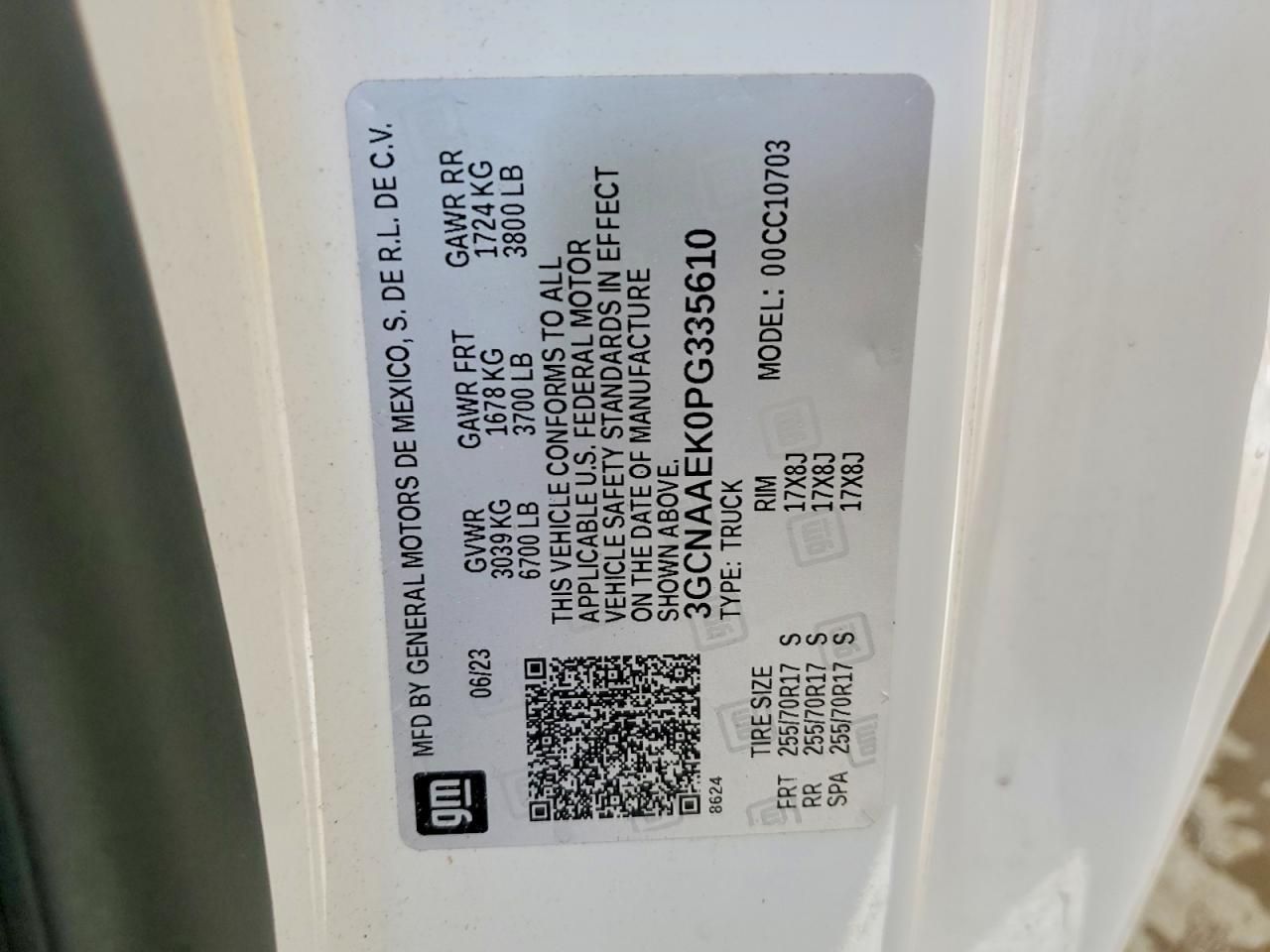 2023 Chevrolet Silverado C1500