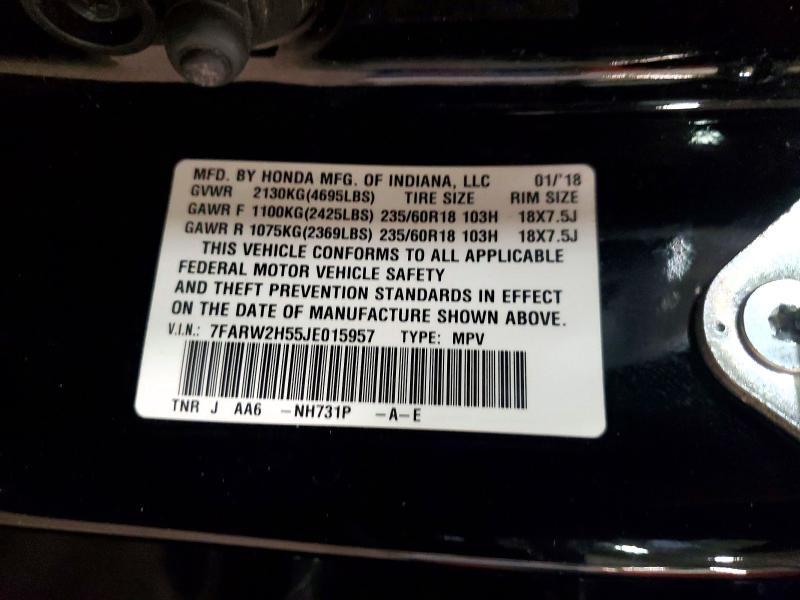 2018 Honda Cr-v ex