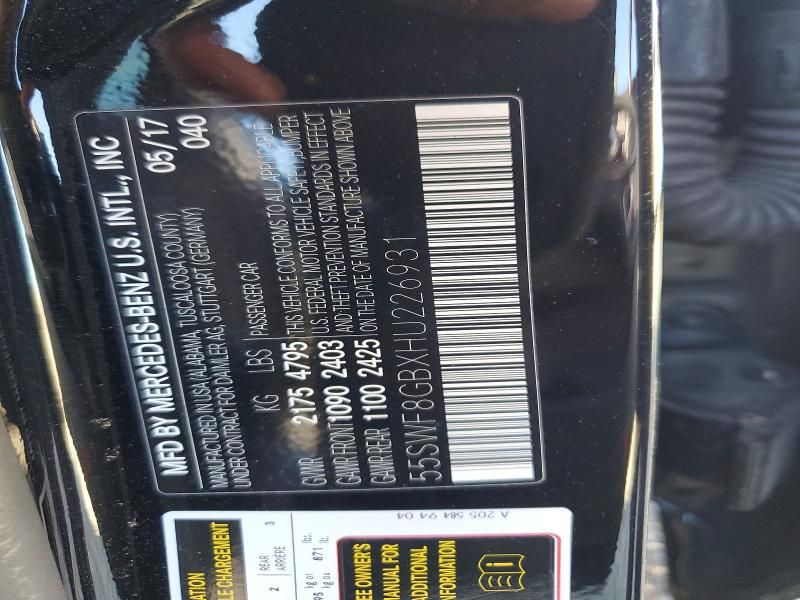 2017 Mercedes-Benz C 63 amg