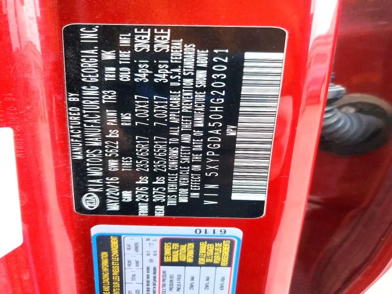 2017 KIA Sorento lx V6