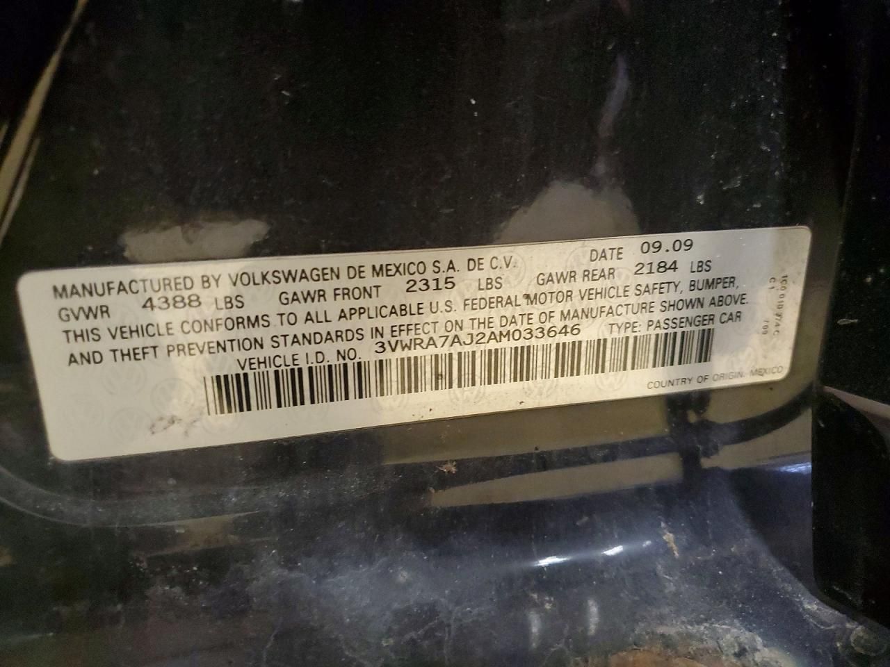 2010 Volkswagen Jetta Wolfsburg