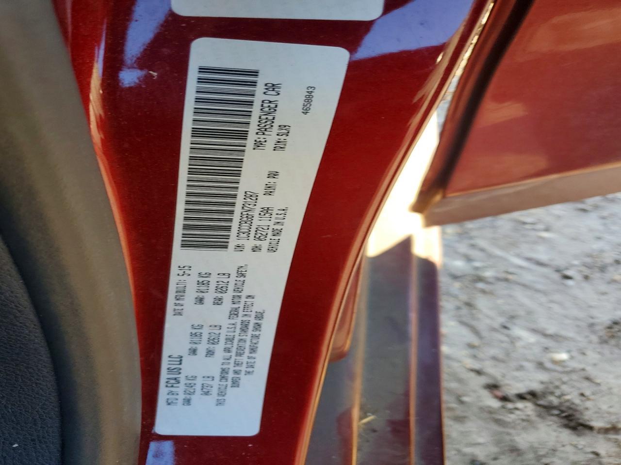 2015 Chrysler 200 s