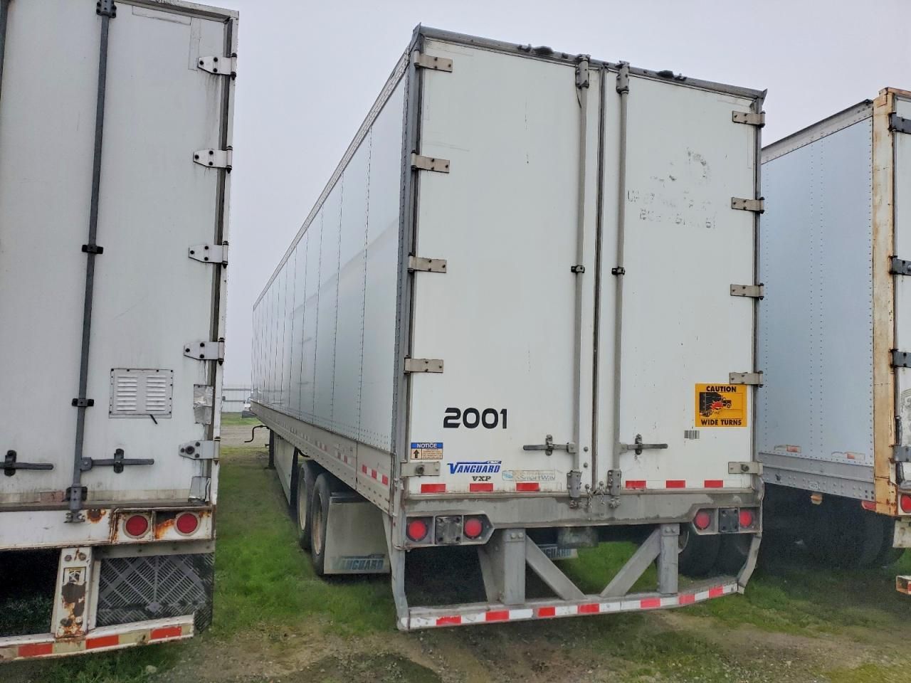 2017 Vanguard DRY Van Trailer