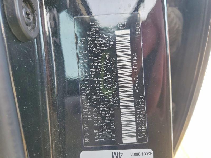 2010 Toyota Camry Base