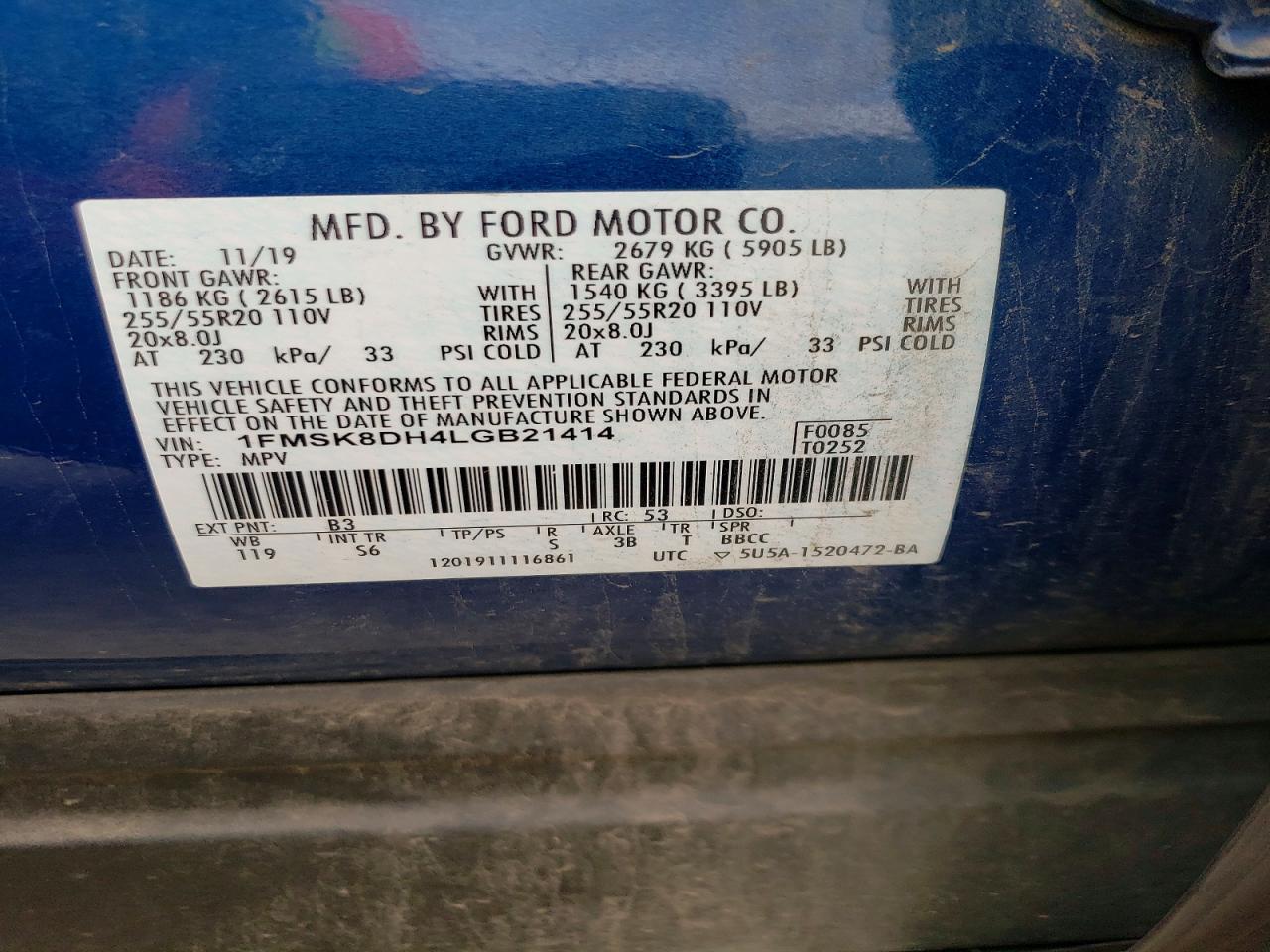 2020 Ford Explorer xlt