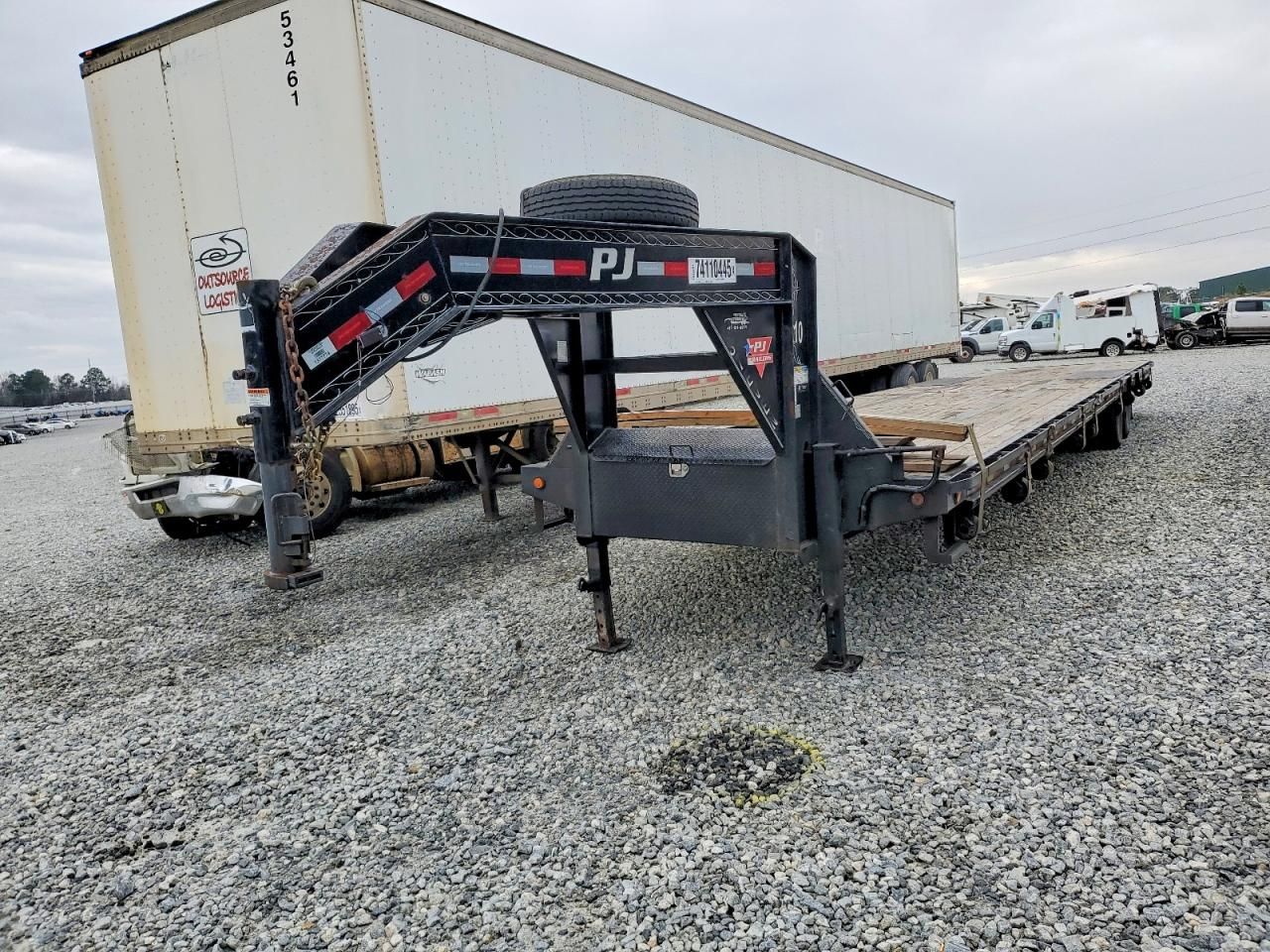 2022 PJ 3F492 Flatbed Trailer