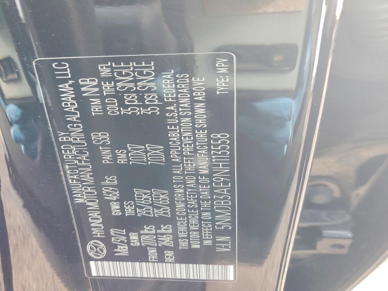 2022 Hyundai Tucson sel