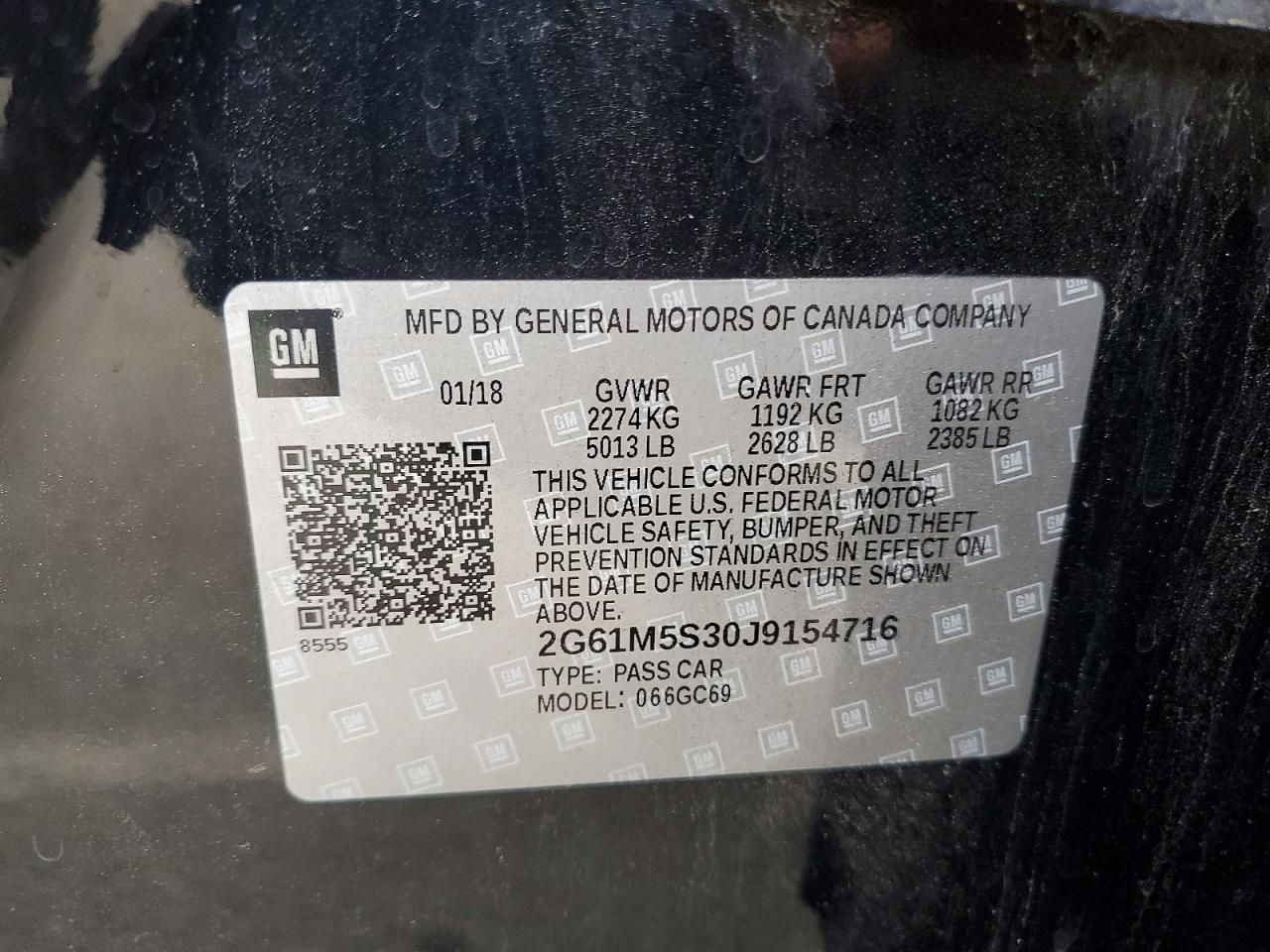 2018 Cadillac Xts Luxury