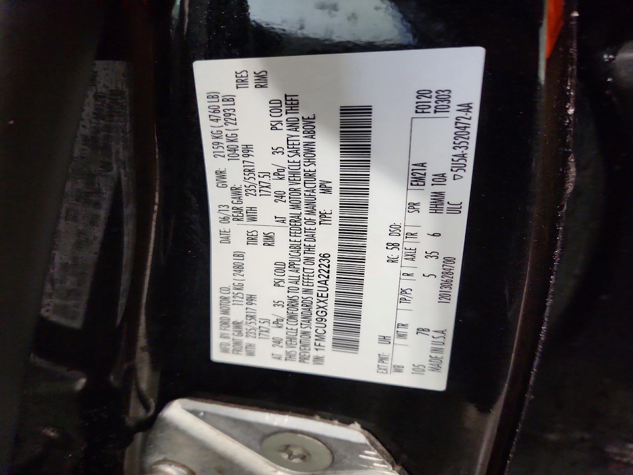 2014 Ford Escape se