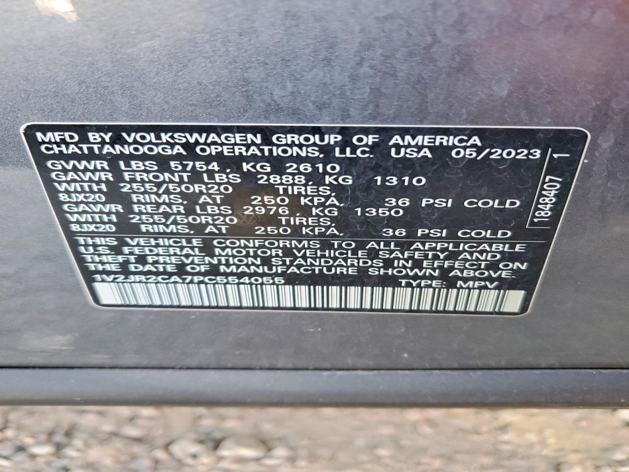 2023 Volkswagen Atlas se