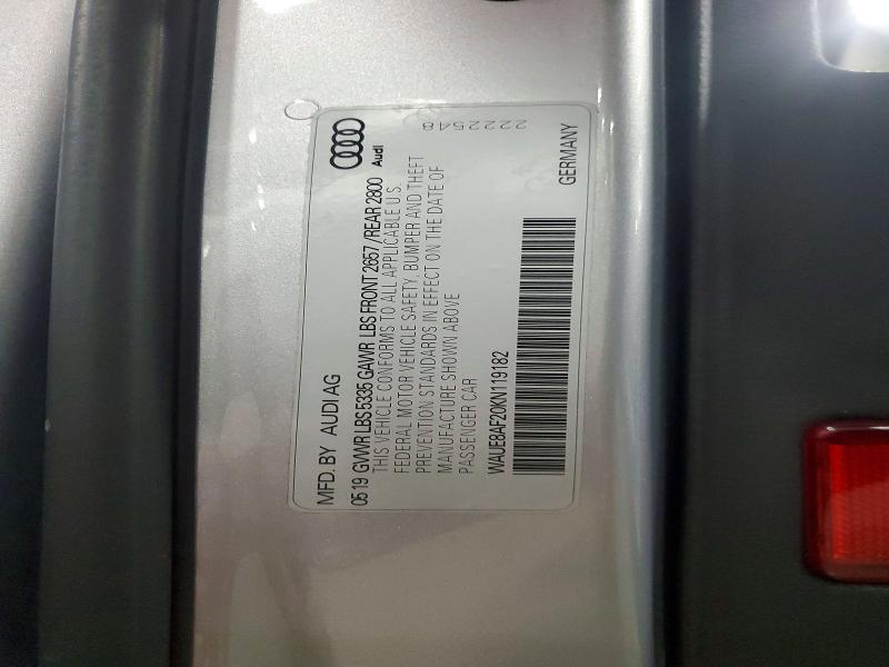 2019 Audi A6 Premium Plus