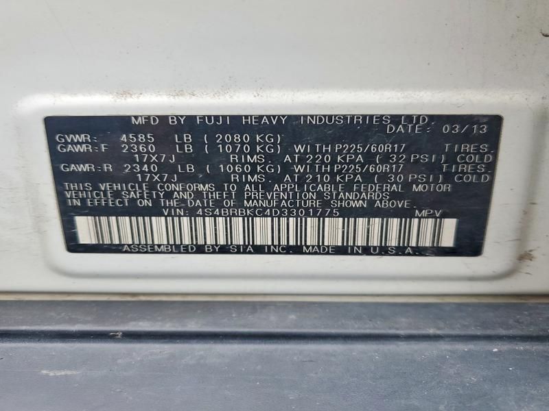 2013 Subaru Outback 2.5i Limited