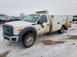Salvage cars for sale from Copart Avon, MN: 2016 Ford F550 Super Duty Utility / Service Truck