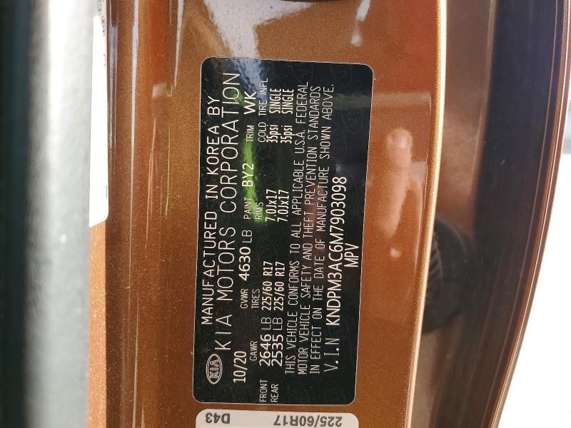 2021 KIA Sportage lx