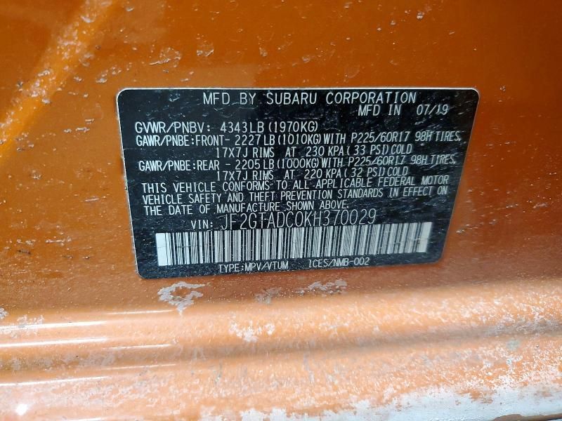 2019 Subaru Crosstrek Premium