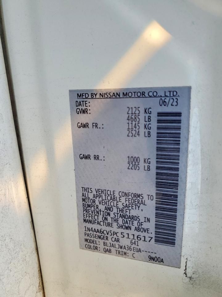 2023 Nissan Maxima sv