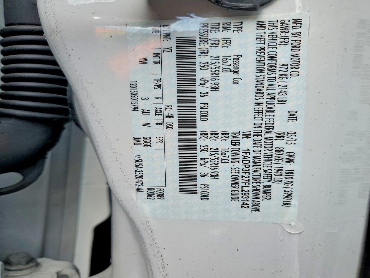 2015 Ford Focus se