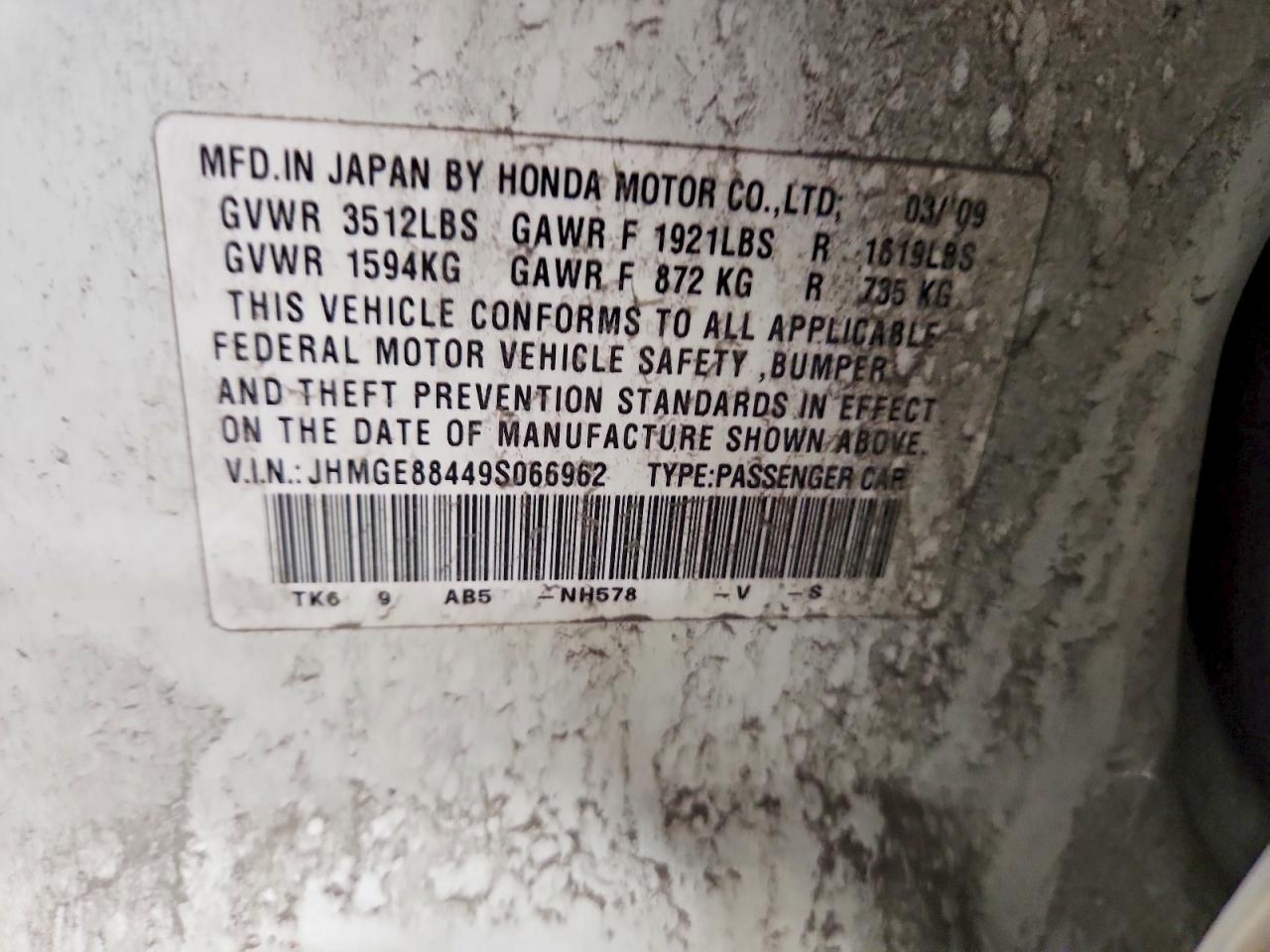 2009 Honda Fit Sport