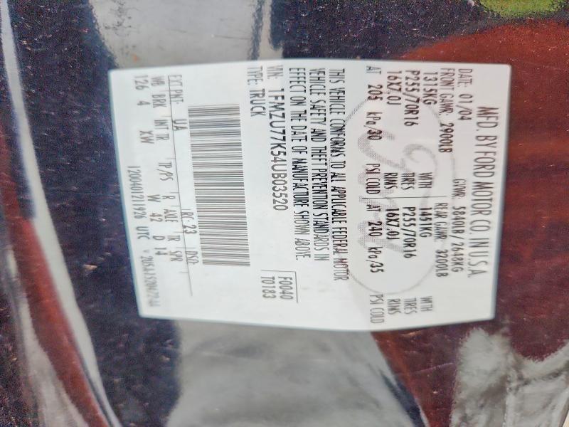 2004 Ford Explorer Sport Trac