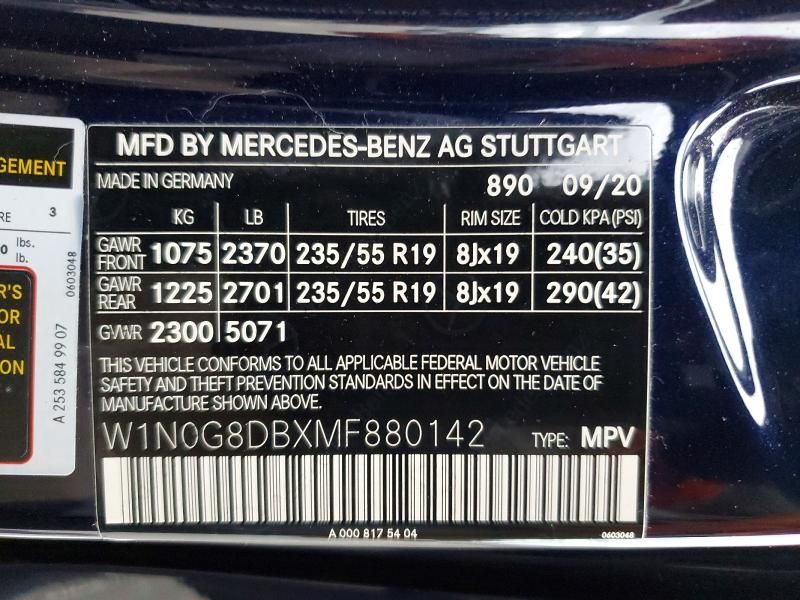 2021 Mercedes-Benz Glc 300