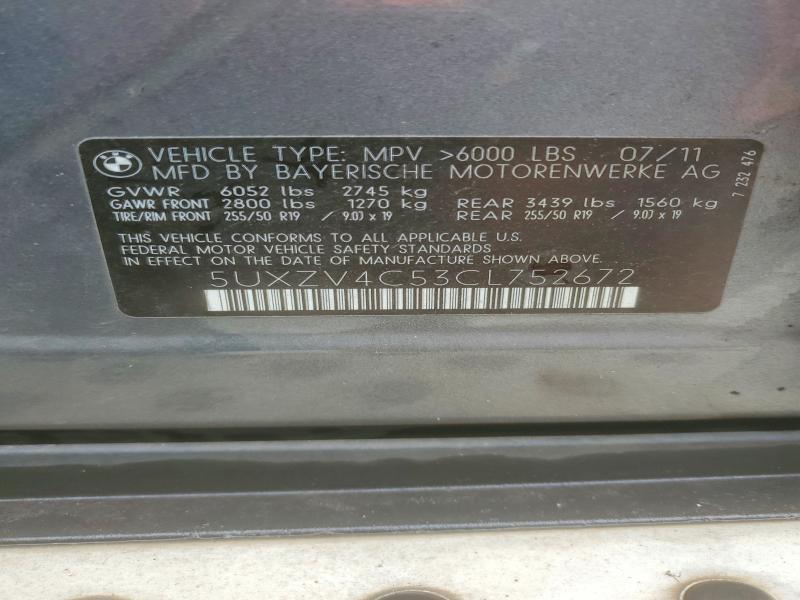 2012 BMW X5 Xdrive35i