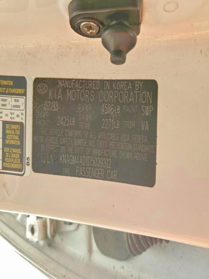 2013 KIA Optima Hybrid