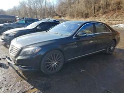 Salvage cars for sale from Copart Marlboro, NY: 2017 Mercedes-Benz S 550 4matic