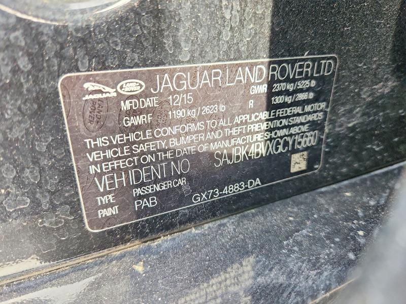 2016 Jaguar Xf Prestige