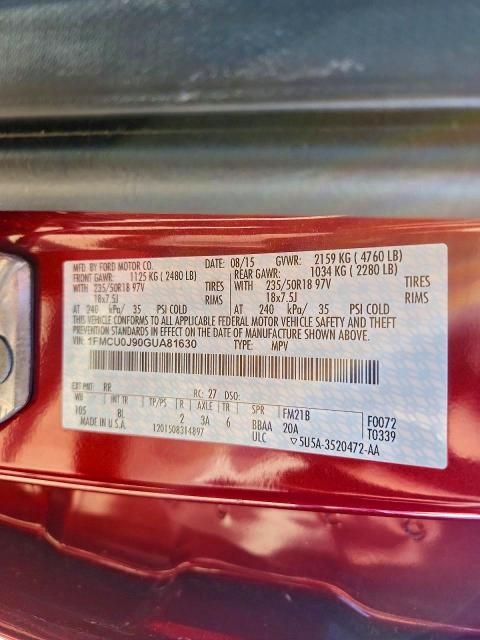 2016 Ford Escape Titanium