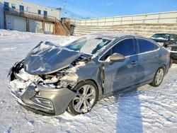 Salvage cars for sale from Copart Walton, KY: 2017 Chevrolet Cruze Premier