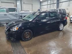 Salvage cars for sale from Copart Ham Lake, MN: 2017 Nissan Sentra s